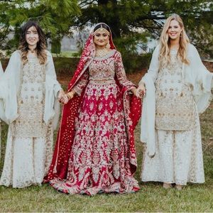 Indian bridesmaid outfit